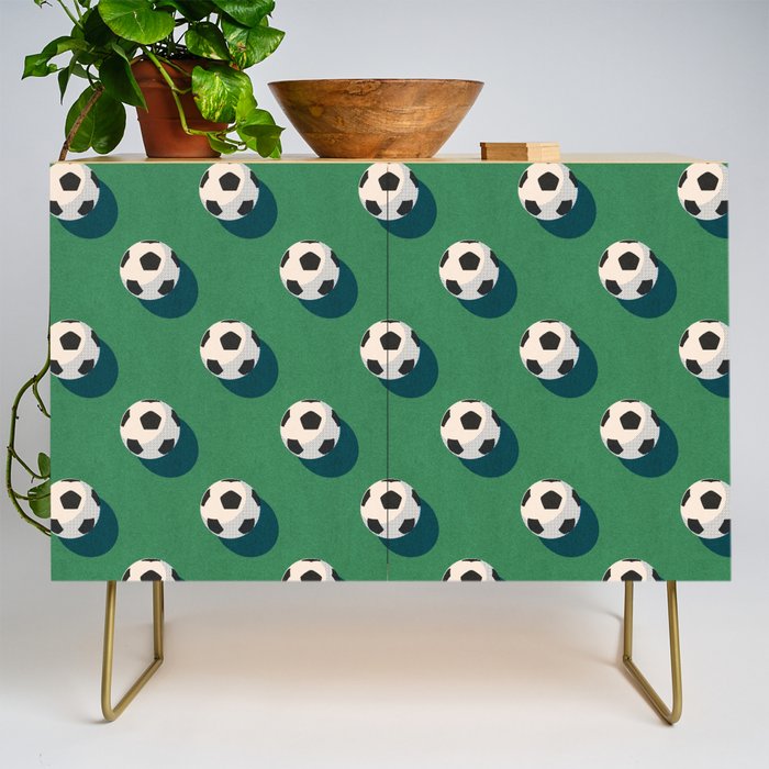 BALLS Football - pattern Credenza Gallery Image 1