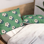 BALLS Football - pattern Pillow Sham Gallery Image 2