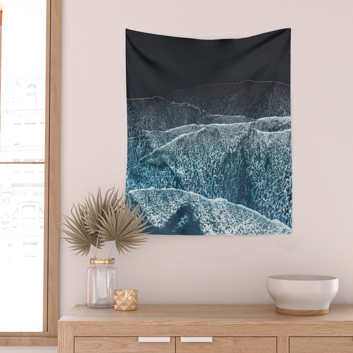 Waves Wall Tapestry Gallery Image 2