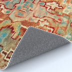 Eclectic Vintage Bohemian Aesthetic Rug Gallery Image 4