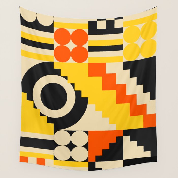 Lovely Geometrics Wall Tapestry Gallery Image 1