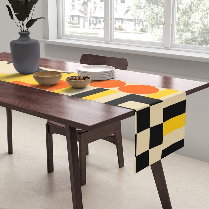 Lovely Geometrics Table Runner Gallery Image 2