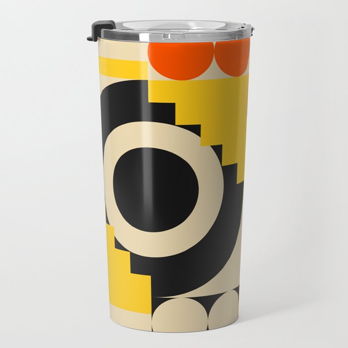 Lovely Geometrics Travel Mug Gallery Image 3
