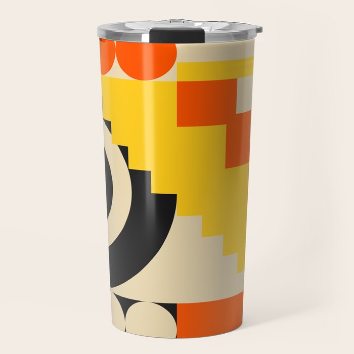 Lovely Geometrics Travel Mug Gallery Image 1