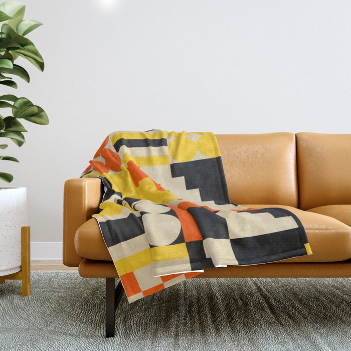 Lovely Geometrics Throw Blanket Gallery Image 1