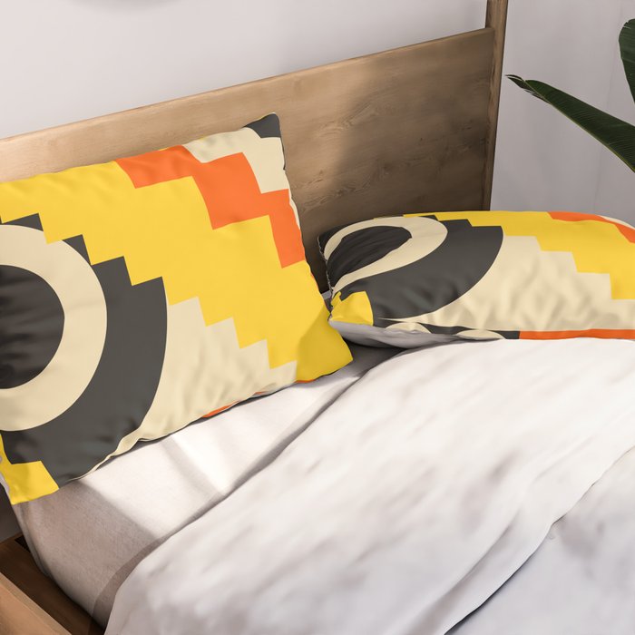 Lovely Geometrics Pillow Sham Gallery Image 2