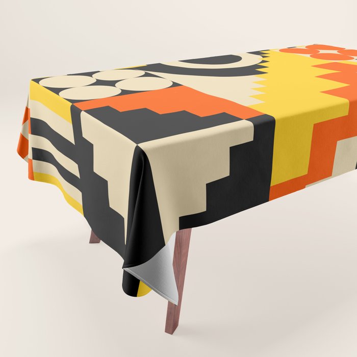 Lovely Geometrics Tablecloth Gallery Image 1