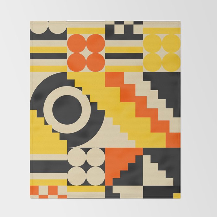 Lovely Geometrics Throw Blanket Gallery Image 2