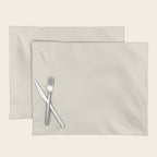 Solid Cream Puff Placemat Gallery Image 1