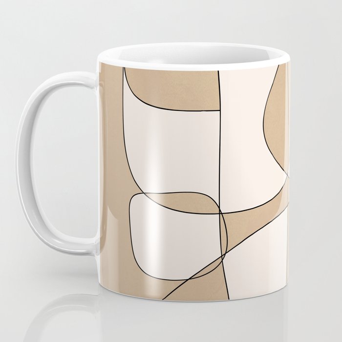 Abstract line art 25 Coffee Mug Gallery Image 3