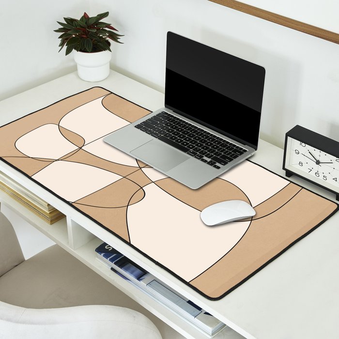 Abstract line art 25 Desk Mat Gallery Image 2