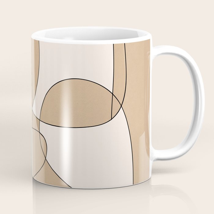 Abstract line art 25 Coffee Mug Gallery Image 1