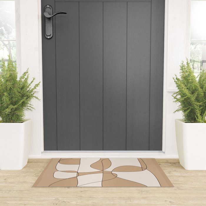 Abstract line art 25 Welcome Mat Gallery Image 3