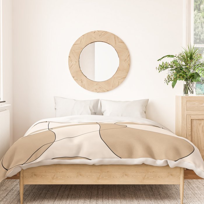 Abstract line art 25 Duvet Cover Gallery Image 3