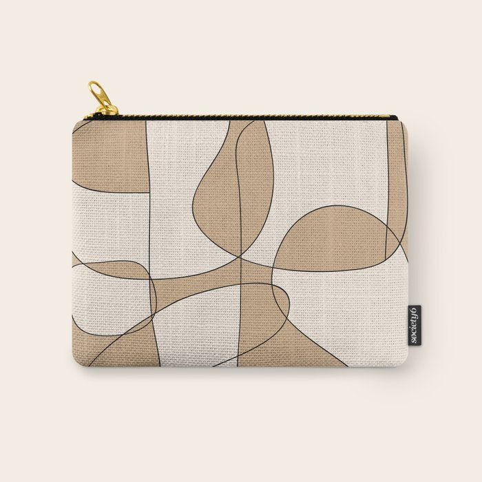 Abstract line art 25 Carry All Pouch Gallery Image 1