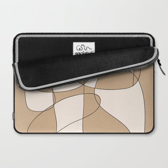 Abstract line art 25 Laptop Sleeve Gallery Image 2