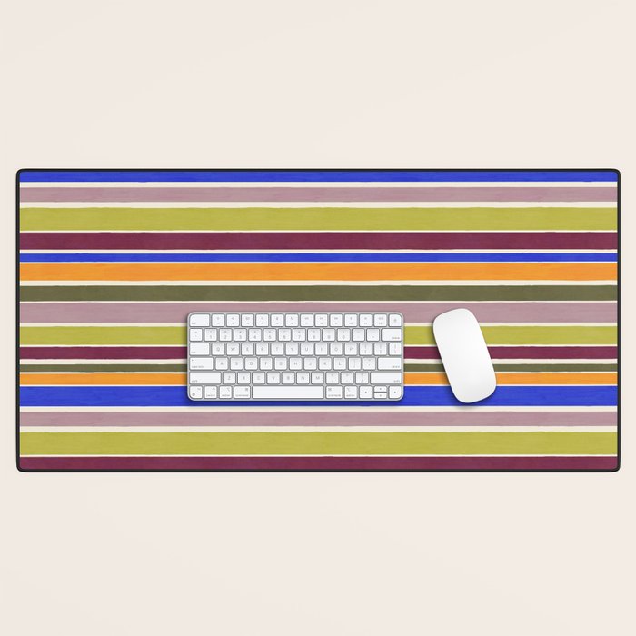 Modern Craft Summer Collection - Roman Stripes Desk Mat Gallery Image 1