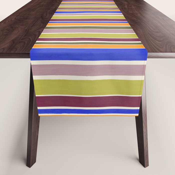 Modern Craft Summer Collection - Roman Stripes Table Runner Gallery Image 1