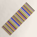 Modern Craft Summer Collection - Roman Stripes Yoga Mat Gallery Image 1