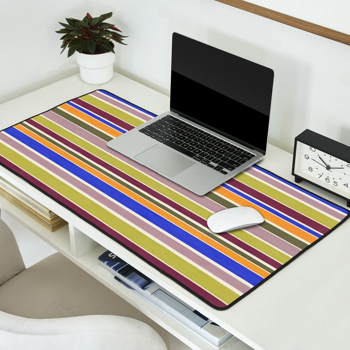 Modern Craft Summer Collection - Roman Stripes Desk Mat Gallery Image 2