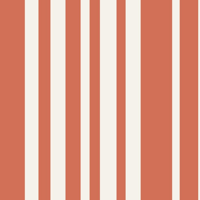 Classic Stripes XLVII - Brick Red Coffee Mug Gallery Image 2