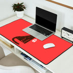 Fitz - Hungry hungry cat (and unfortunate mouse) Desk Mat Gallery Image 2
