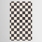 CHECKER - 001 - Graphite Tablecloth Gallery Image 2