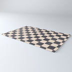 CHECKER - 001 - Graphite Rug Gallery Image 3
