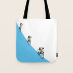 Riders on a Form Tote Bag Gallery Image 1