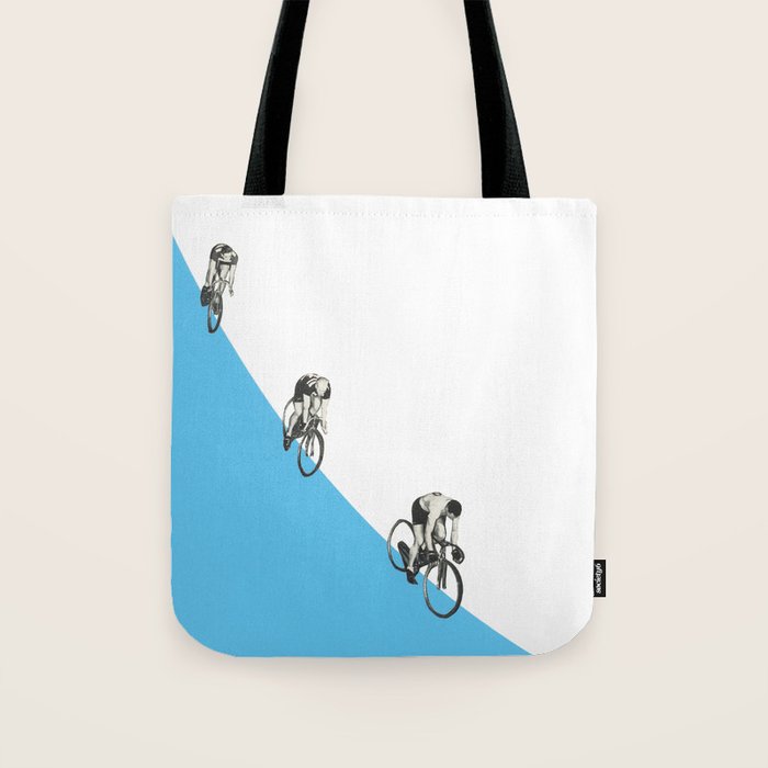 Riders on a Form Tote Bag Gallery Image 1