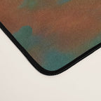 Aesthetic Copper and Aqua Blue Rust Desk Mat Gallery Image 4