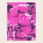 marble tie dye: bright pink Poster Gallery Image 4