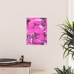 marble tie dye: bright pink Poster Gallery Image 2