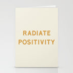 Radiate positivity Stationery Card Gallery Image 2