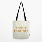 Radiate positivity Tote Bag Gallery Image 2