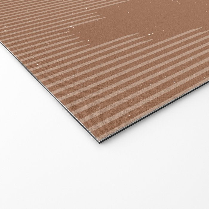Southwestern Minimalist - Camel Brown Welcome Mat Gallery Image 2