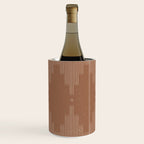 Southwestern Minimalist - Camel Brown Wine Chiller Gallery Image 1