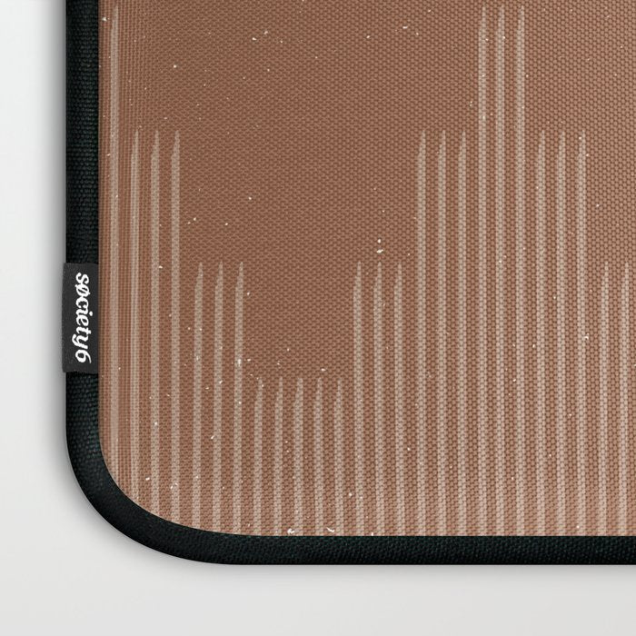 Southwestern Minimalist - Camel Brown Laptop Sleeve Gallery Image 3