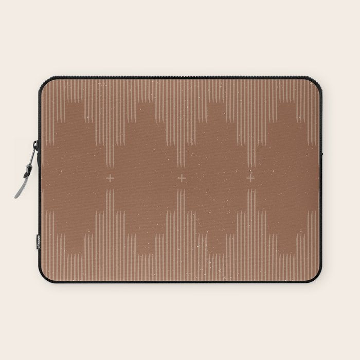 Southwestern Minimalist - Camel Brown Laptop Sleeve Gallery Image 1