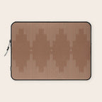 Southwestern Minimalist - Camel Brown Laptop Sleeve Gallery Image 1
