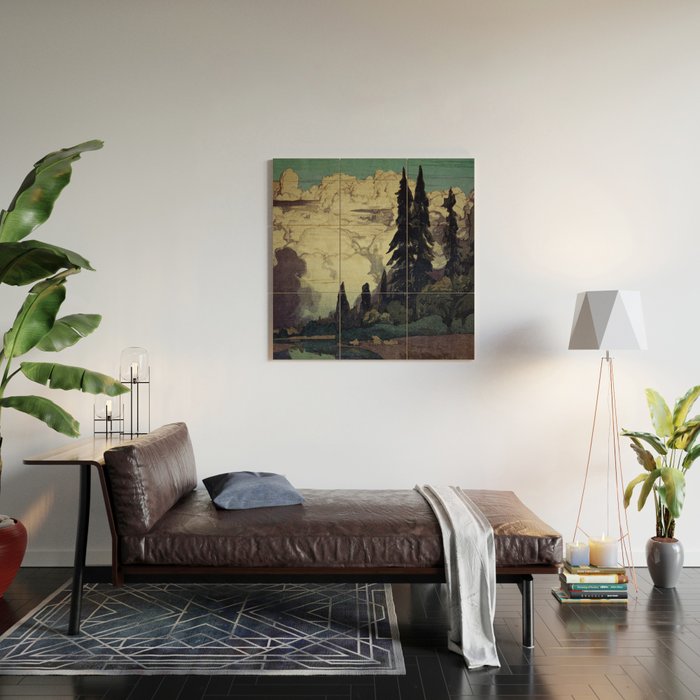 The Pending Storm at Hike Wood Wall Art Gallery Image 2