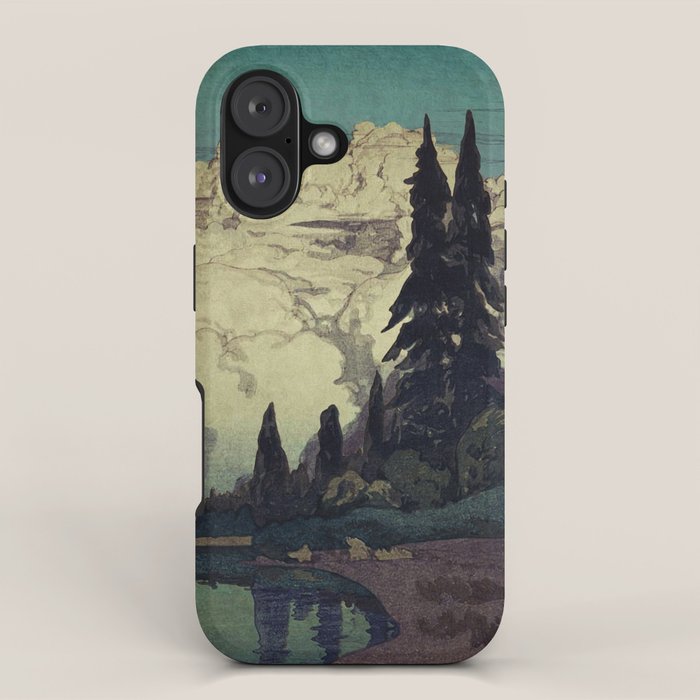 The Pending Storm at Hike iPhone Case Gallery Image 1
