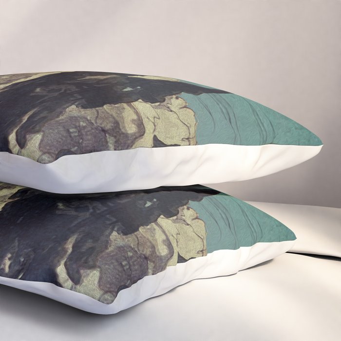 The Pending Storm at Hike Pillow Sham Gallery Image 3