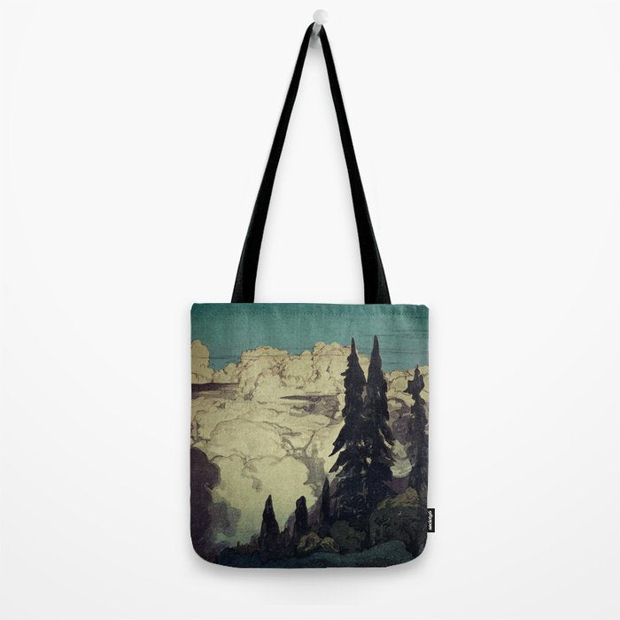 The Pending Storm at Hike Tote Bag Gallery Image 2
