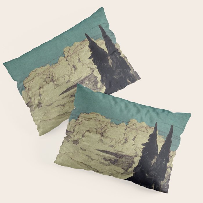 The Pending Storm at Hike Pillow Sham Gallery Image 3