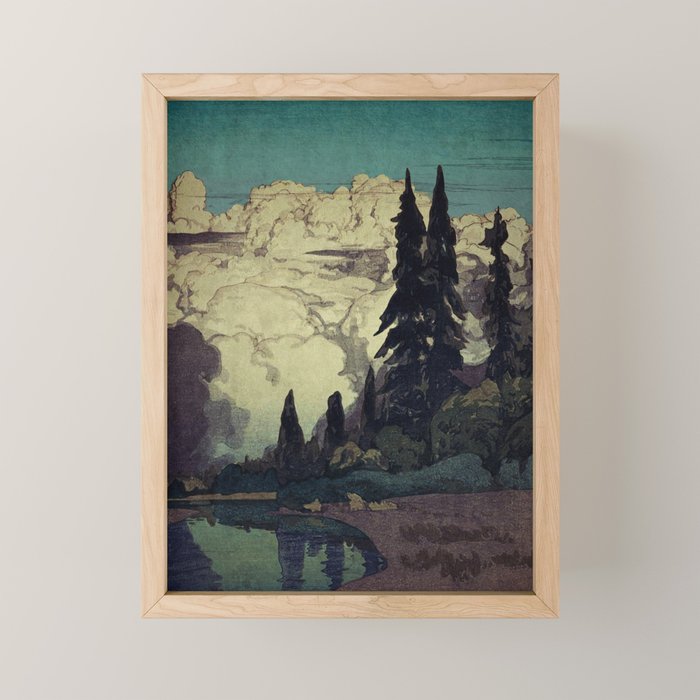 The Pending Storm at Hike Mini Art Print Gallery Image 1