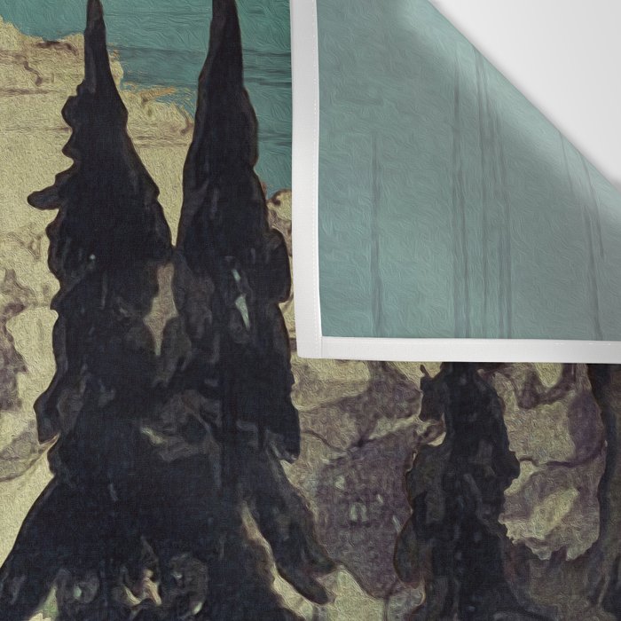 The Pending Storm at Hike Wall Tapestry Gallery Image 3
