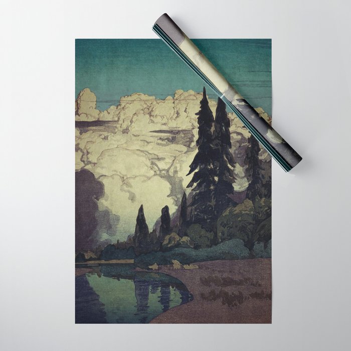 The Pending Storm at Hike Wrapping Paper Gallery Image 1