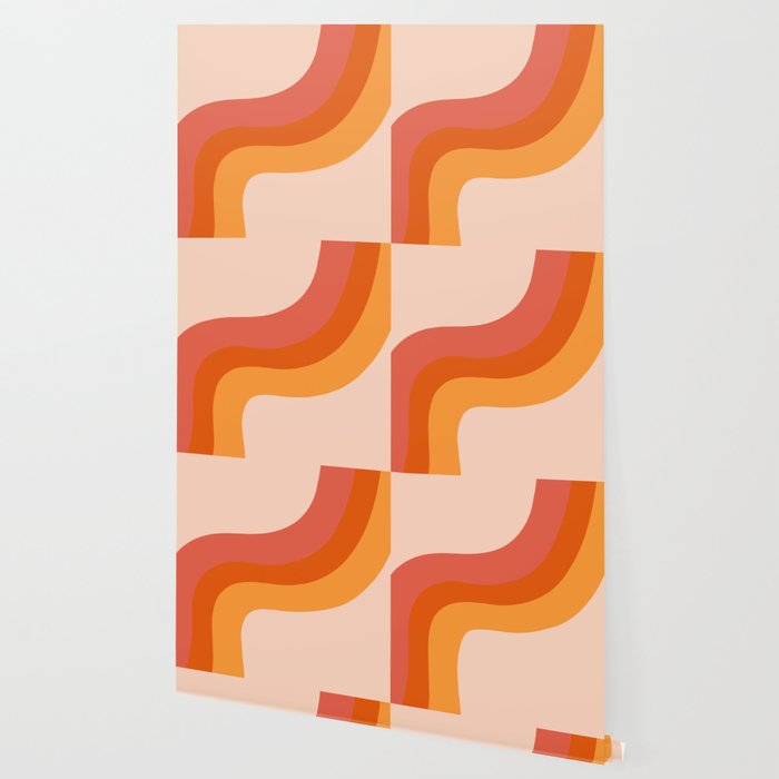 Retro Stripes Wallpaper Gallery Image 2