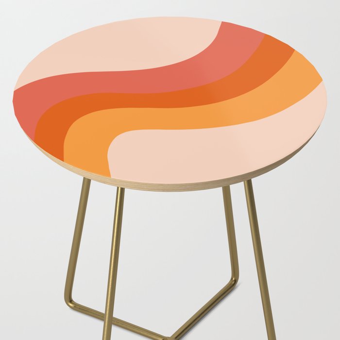 Retro Stripes Side Table Gallery Image 2